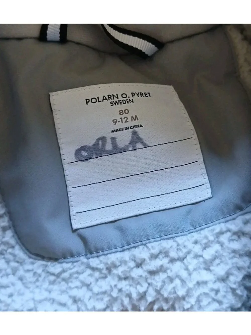 Polarn O. Pyret Fleece Lined Puffer Jacket